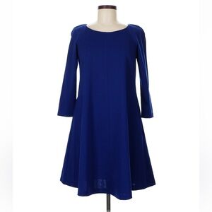 Taylor blue midi dress